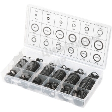 Набор резиновых уплотнительных прокладок Сибртех, D 3 - 23 мм, 279 предметов