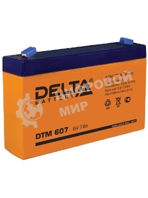 Батарея для ИБП Delta DTM 607 (6V, 7Ah)