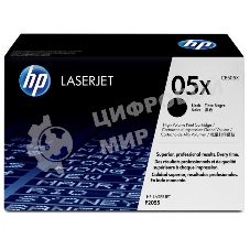 Картридж лазерный HP CE505X черный для LJ P2055 6500 стр.