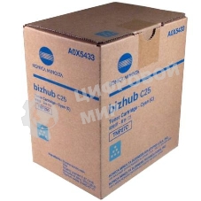 Тонер-картридж Konica-Minolta bizhub C25 синий TNP-27C