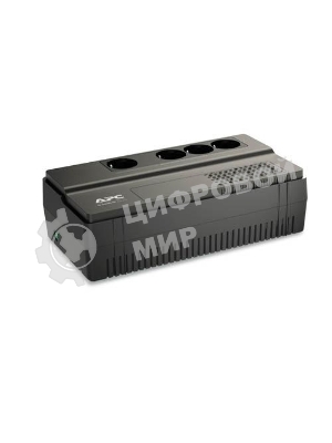 Источник бесперебойного питания APC Back-UPS BV1000I-GR 600Вт 1000ВА черный