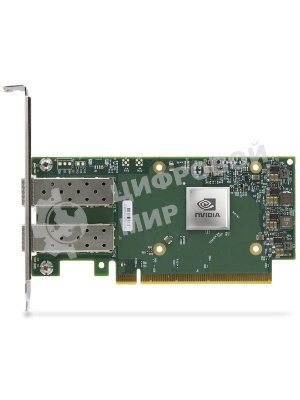 Сетевая карта Mellanox ConnectX-6 Dx EN adapter card, 100GbE, Dual-port QSFP28, PCIe 4.0 x16, Crypto and Secure Boot