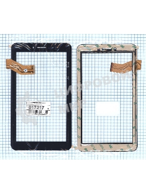 Сенсорное стекло (тачскрин) C186104C12 FPC833DR, черное