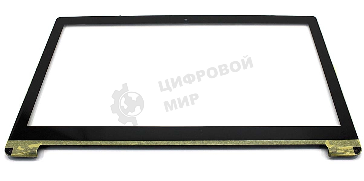 Сенсорное стекло (тачскрин) для Asus TP550LA-1A, черное с рамкой