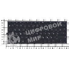 Клавиатура для ноутбука Dell Inspiron 11-3137 черная