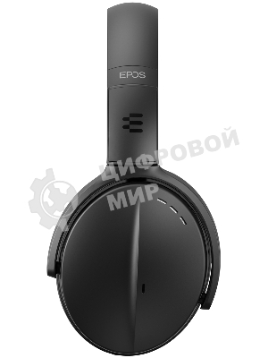 Беспроводные/проводные наушники EPOS Adapt 560 черный, накладные, Bluetooth + USB, активное шумоподавление