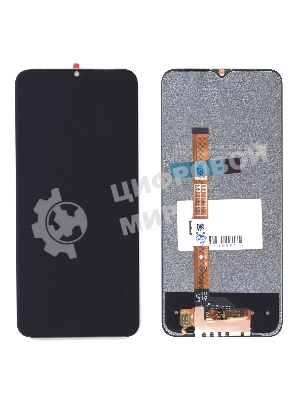 Дисплей для Vivo Y53s 4G (V2058) в сборе с тачскрином черный