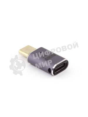 Переходник USB 4 Type-C прямой папа-мама