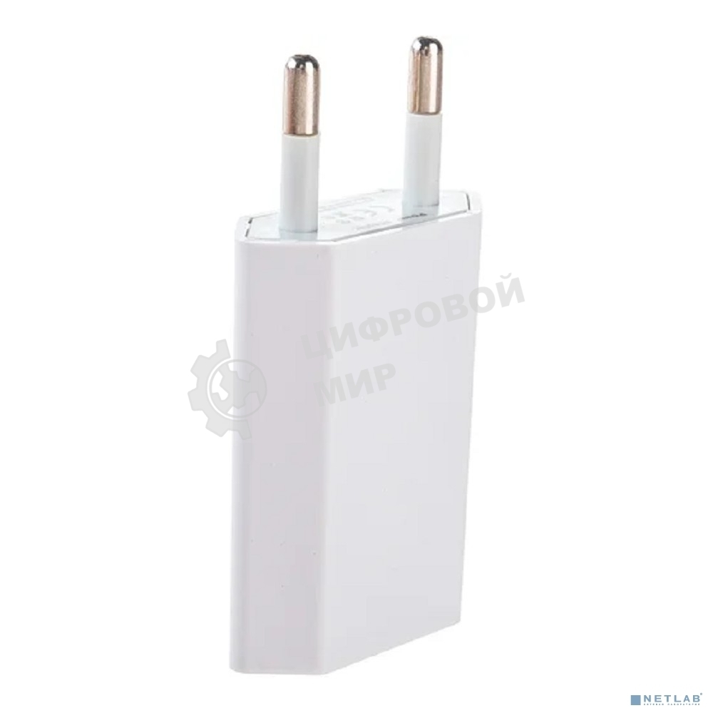 Сетевое зарядное устройство Rexant iPhone/iPod USB белый (СЗУ) (5 V, 1000 mA)