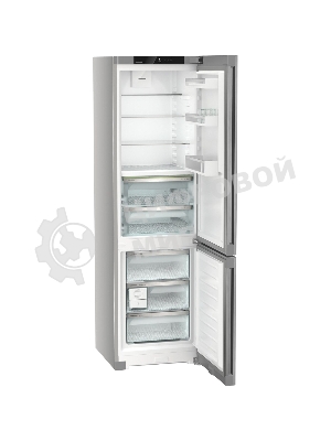 Холодильник Liebherr CBNsfc 572i-22 001 серебристый двухкамерный 172/94л морозилка снизу, No Frost