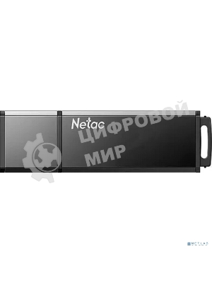 Флешка USB Netac U351 (NT03U351N-256G-32BK), 256Gb, USB 3.0, R/W 110/45, черный