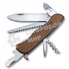Нож перочинный Victorinox FORESTER WOOD (0.8361.63) 111мм 10функций дерево