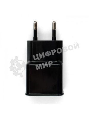 Сетевое зарядное устройство Cablexpert MP3A-PC-12 100/220V - 5V USB 2 порта, 2.1A, черный