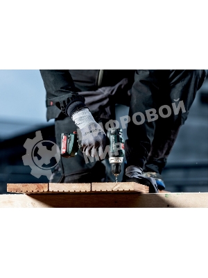 Дрель-шуруповерт Metabo PowerMaxx BS 12 6010365000, 12 В, 2 Ач, 40 Нм, щеточный