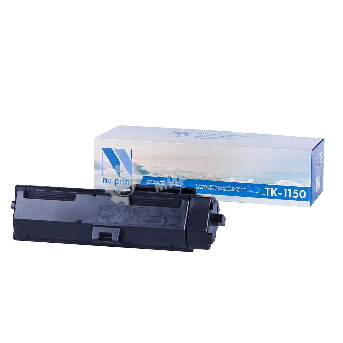 Картридж NVPrint совместимый Kyocera TK-1150 для ECOSYS P2235d/P2235dn/P2235dw/M2135dn/M2635dn/M2635dw/M2735dw (3000k)