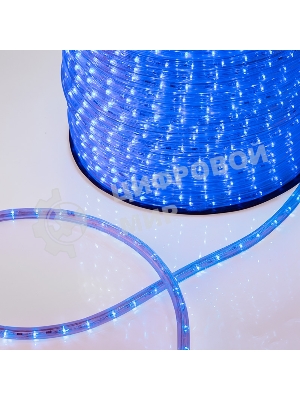 Дюралайт Neon-night LED, эффект мерцания (2W) - синий, 36 LED/м, бухта 100м