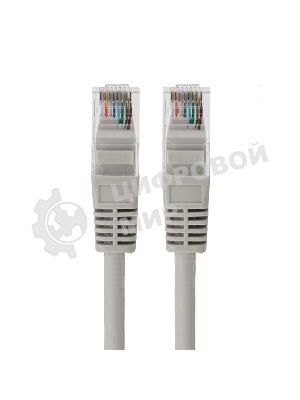 Пaтч-корд U/UTP Rexant, cat.5e, RJ45-RJ45, неэкранированный, LSZH серый, 3м