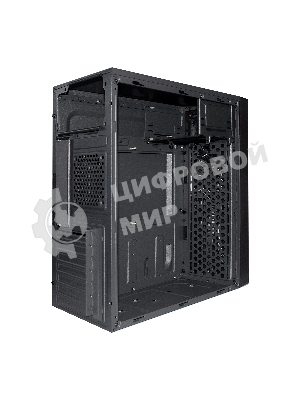 Компьютерный корпус Miditower ExeGate AA-440-AA500 (ATX, AA500 8 см, 2*USB, аудио)