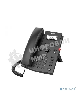 Телефон IP Fanvil X301G черный