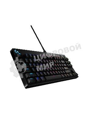 Клавиатура Logitech Gaming PRO проводная, USB Type-A, чёрный