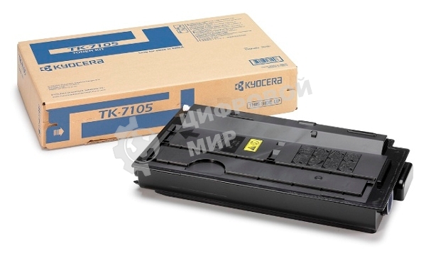 Картридж лазерный Kyocera TK-7105 (1T02P80NL0) черный для TASKalfa 3010i 20000 стр.