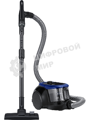 Пылесос Samsung VC18M21A0SB синий, 380/1800 Вт, уборка сухая, пылесборник контейнер 1.5 л