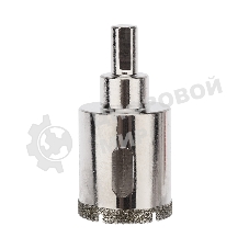 Коронка алмазная Rexant 35 мм с центровочным сверлом