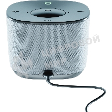 Умная колонка Sber Boom Home, 8Вт, с экраном, 1 динамик, часы, мультирум, TWS, Zigbee хаб, Wi-Fi, Bluetooth 5.0, Zigbee, Салют, серый