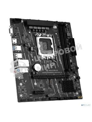 Материнская плата Maxsun MS-Challenger H610M-D, LGA 1700, Intel H610, 2xDDR4, 3xSATA, 1xM.2, 1xPCIe 4.0 x16, 1xPCIe x1, 1xHDMI, 1xVGA, 1x 1Gb LAN, 2xUSB 3.2 Gen 1, 4xUSB 2.0, 3x3.5 мм, 5.1, mATX