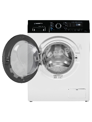 Стиральная машина c инвертором и паром Maunfeld MFWM127IWHD белый, загрузка фронтальная 7 кг, 1200 об/мин, класс: A+++