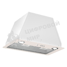 Вытяжка встраиваемая Elikor Flat 52П-650-К3Д белый, 52 см, 650 куб. м/ч, 60 дБ