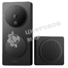 Видеодомофон Aqara Smart Video Doorbell G4, в составе комплекта модели SVD-KIT1 с повторителем Chime Repeater модели SVD-C04