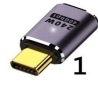 Переходник USB 4 Type-C прямой папа-мама