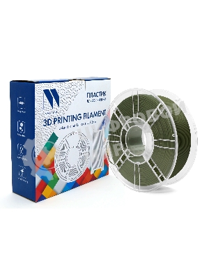 Филамент NVPrint PETG Matte Green для 3D печати диаметр 1.75мм длина 330 метров масса 1 кг