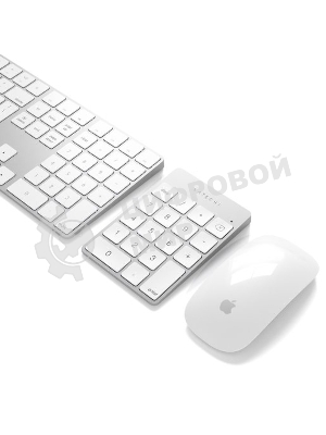 Цифровой блок Satechi ST-SALKPS беспроводной, Bluetooth, серебристый