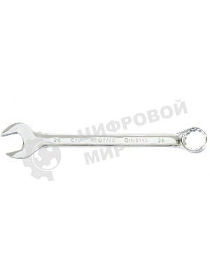 Ключ комбинированный Matrix 26 мм CrV, полированный хром