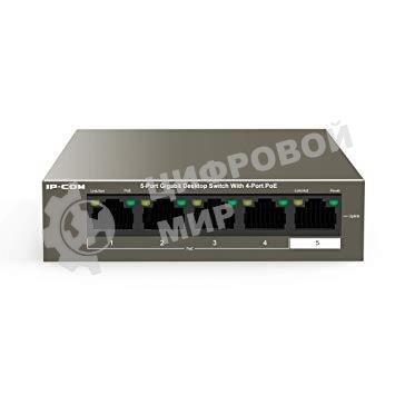 Коммутатор 5PORT 10/100/1000M G1105P-4-63W IP-COM