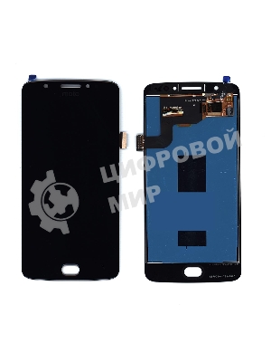 Дисплей для Motorola E4, черный