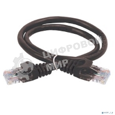 Коммутационный шнур (патч-корд) ITK, cat.5e UTP, 2м, черный