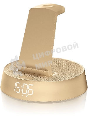 Портативная колонка BBK BTA1110 золотистый 10W 2.0 BT 10м 1800mAh