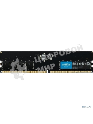 Оперативная память Crucial, DDR5, 16GB (1x16 GB), 4800 MHz, CL40, DIMM