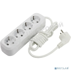 Удлинитель Smartbuy SBE-16-4-02-Z 4 гнезда 2 метра 16А/3,5 кВт с заземлением ПВС 3х1мм2