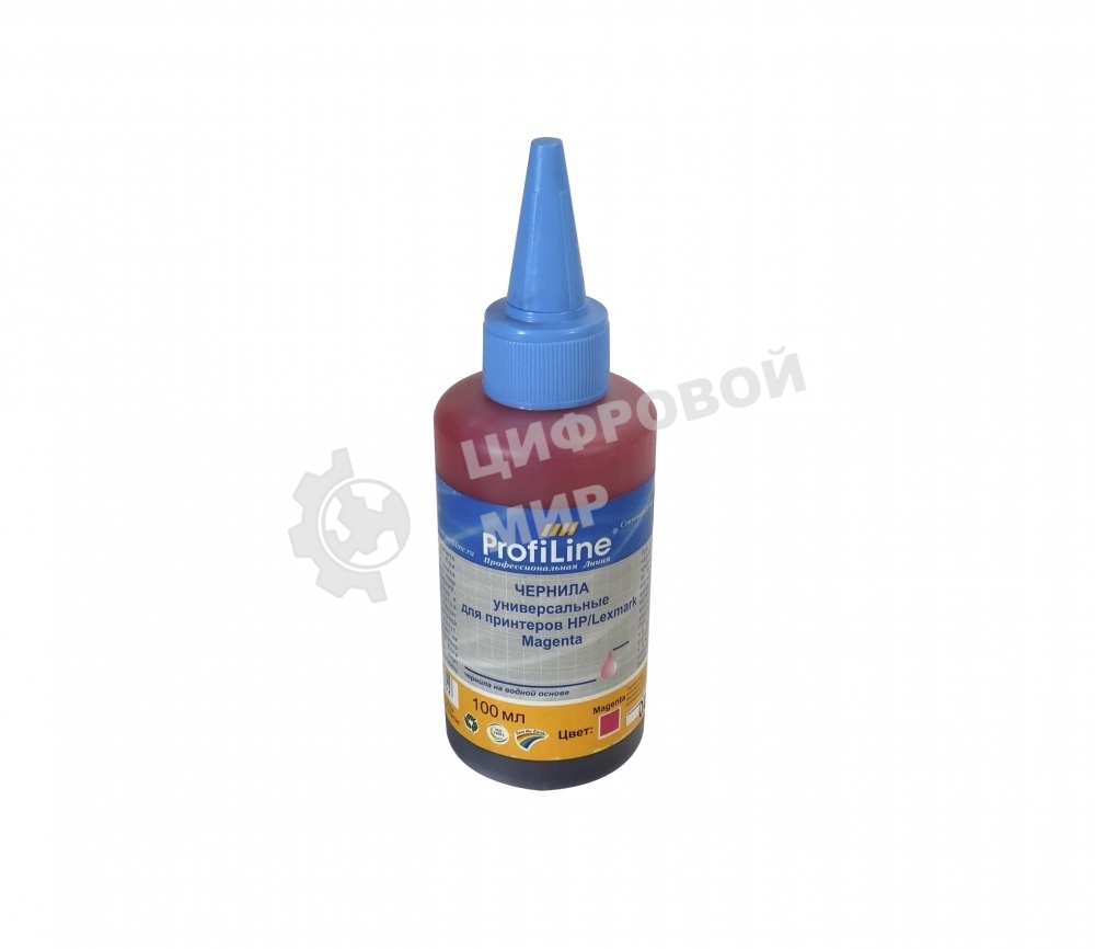 Чернила для принтеров HP/Lexmark универсальные Magenta 100 мл водн ProfiLine