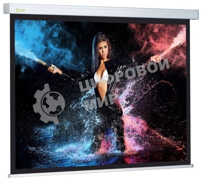 Экран Cactus 168x299см Wallscreen CS-PSW-168x299 16:9 настенно-потолочный рулонный белый