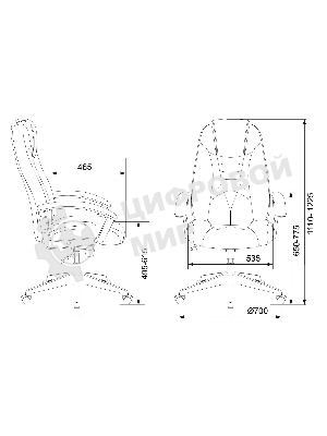 Кресло игровое Zombie 8 черный, искусственная кожа, крестовина пластик