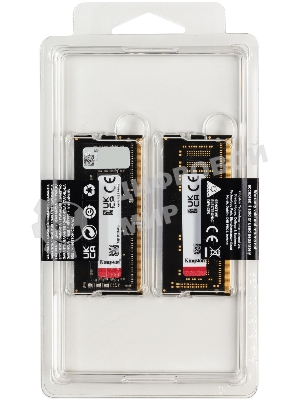 Оперативная память Kingston Fury Impact, DDR4, 16GB (2x8GB), 3200MHz, CL20, SO-DIMM