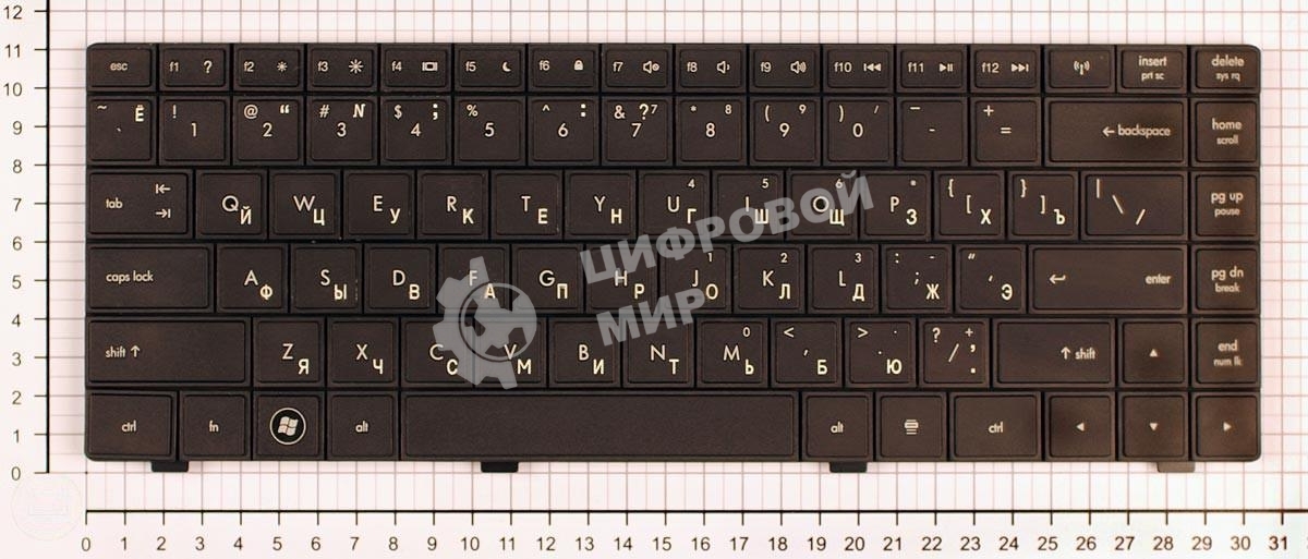Клавиатура для ноутбука HP Compaq 320 321 325 326 420 421 425 черная