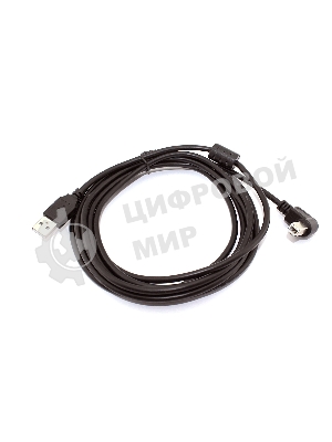 Кабель USB 2.0 на USB-B угол вправо 3 м