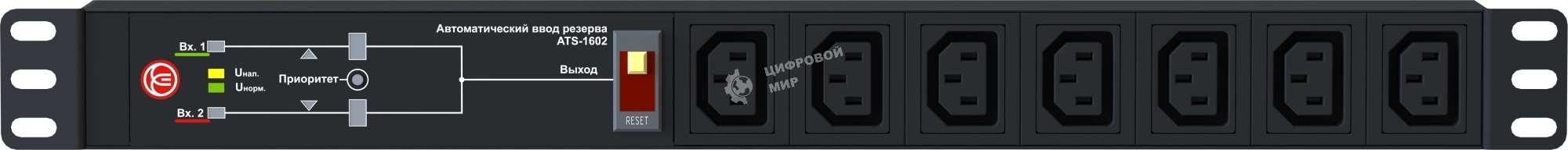 Автоматический ввод резерва Elemy Электронно-механический ATS-1602-С