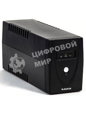 Источник бесперебойного питания RAPAN-UPS 800 220 В 800В.А/480Вт меандр с АКБ 7А.ч интерактивный Бастион 738